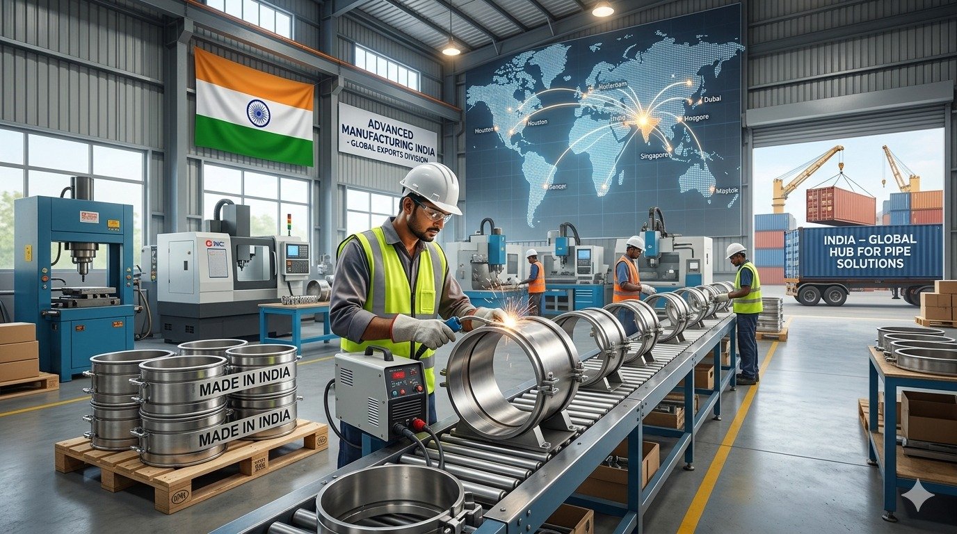Why India Is Becoming the Global Hub for Pipe Repair Clamp Manufacturing